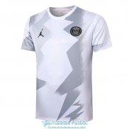 Camiseta PSG x Jordan Training White 2020-2021